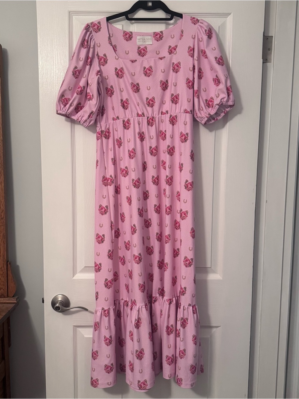 Smith & Quinn Pink Floral Horse Print Dress